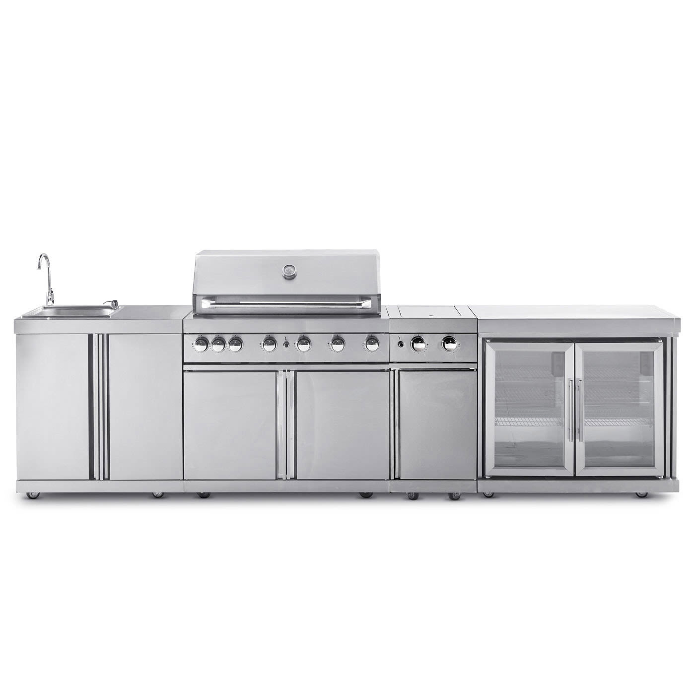 Frittstående Utekjøkken Myoutdoorkitchen Stainless Collection Wisconsin