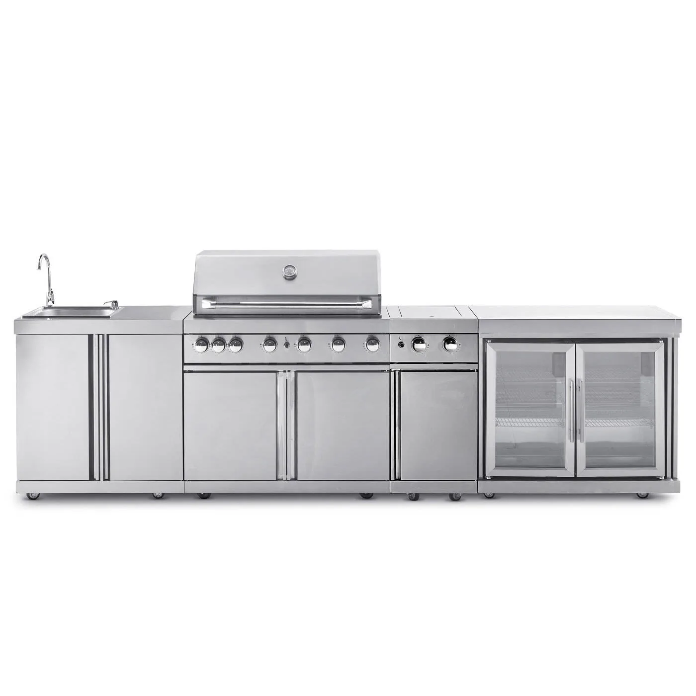 Frittstående Utekjøkken Myoutdoorkitchen Stainless Collection Wisconsin