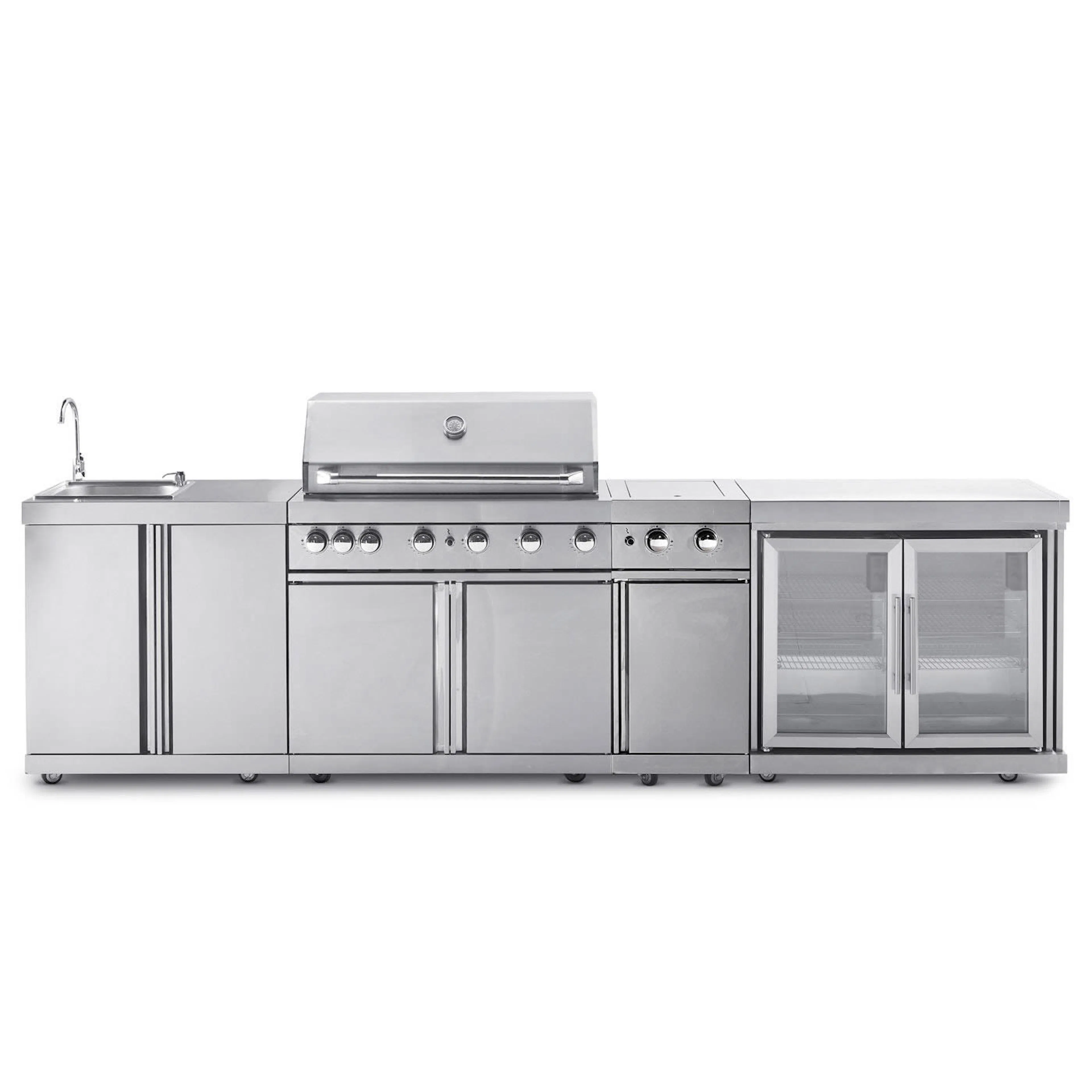 Frittstående Utekjøkken Myoutdoorkitchen Stainless Collection Wisconsin