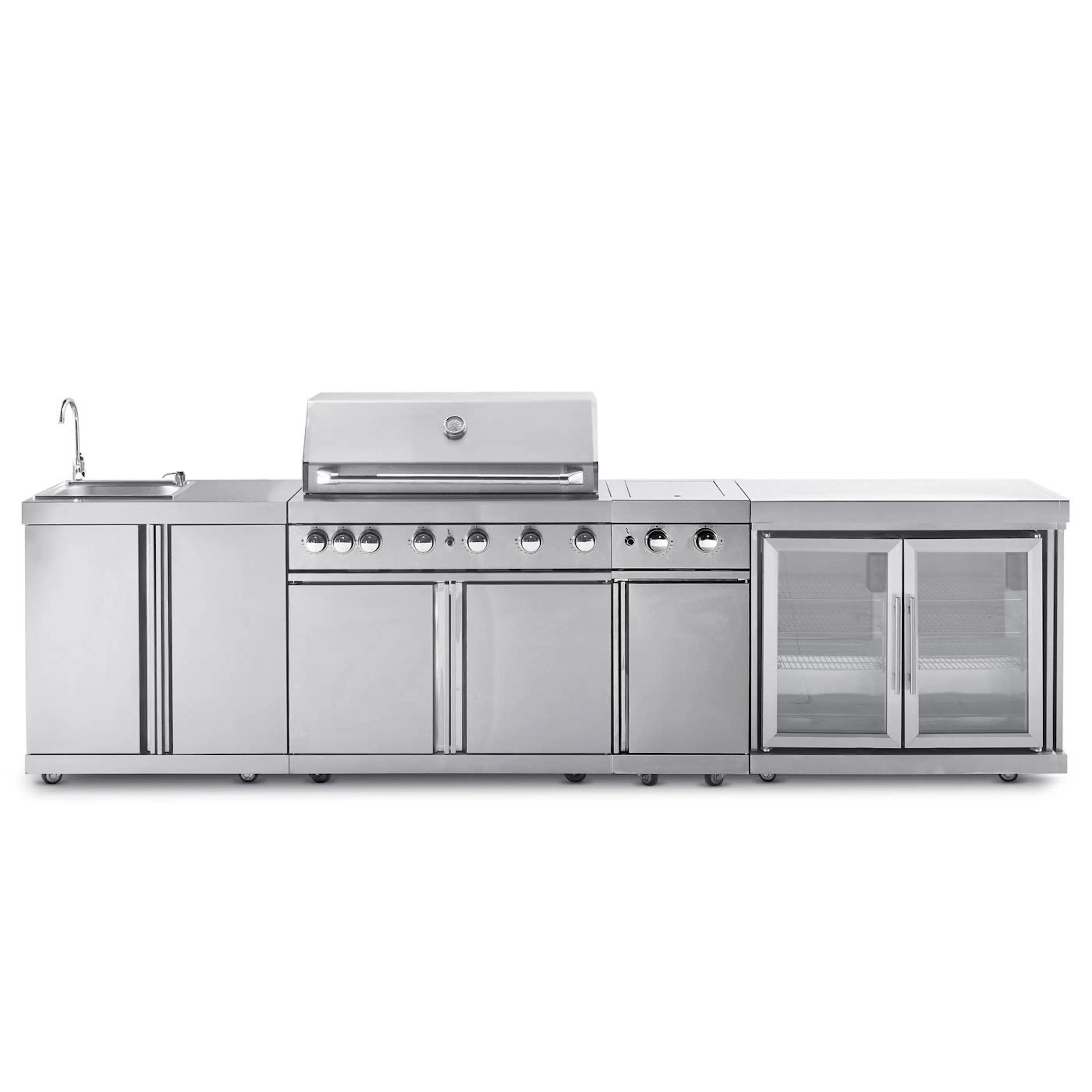 Frittstående Utekjøkken Myoutdoorkitchen Stainless Collection Wisconsin