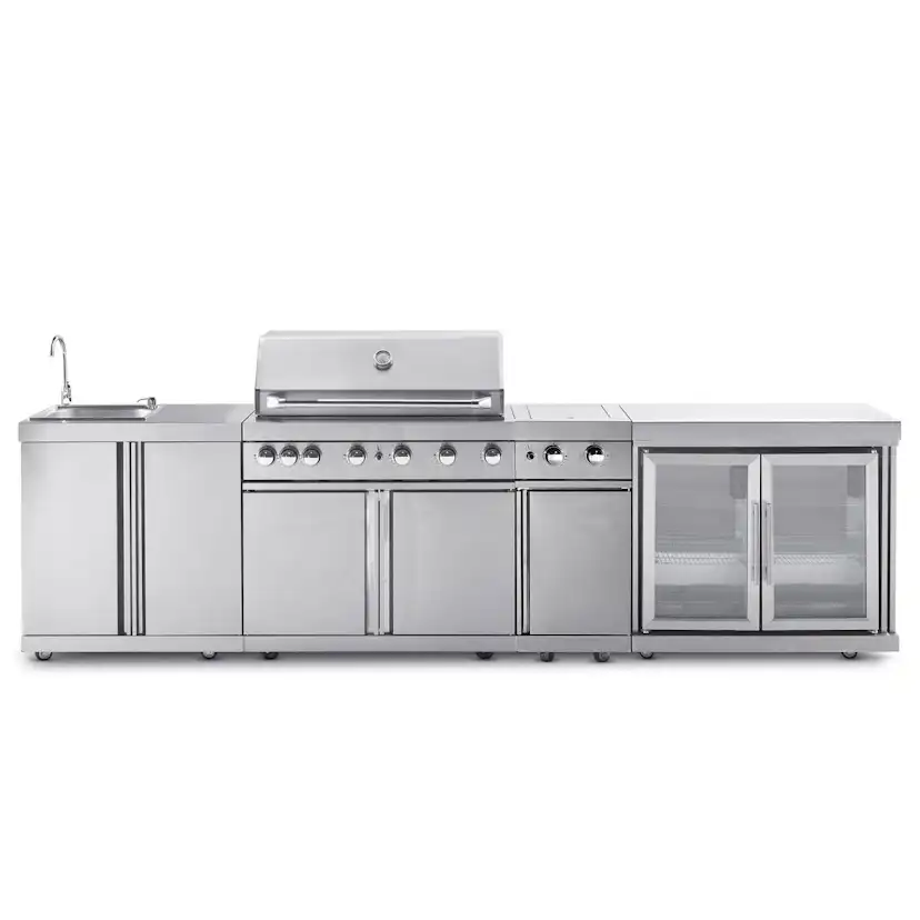 Frittstående Utekjøkken Myoutdoorkitchen Stainless Collection Wisconsin