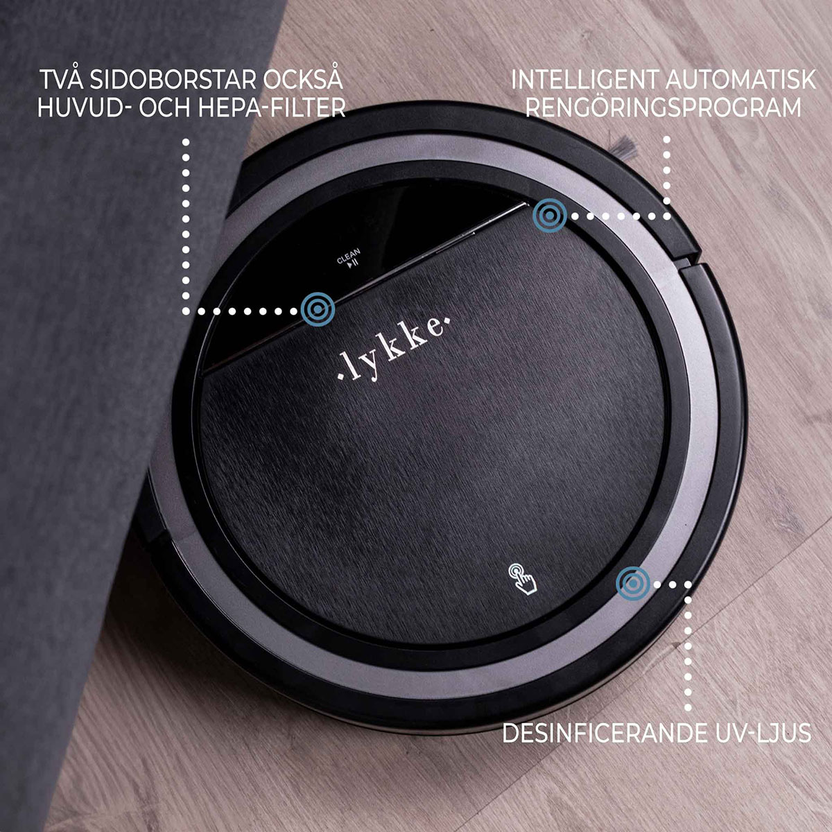 Robotstøvsuger Lykke Pro 1500