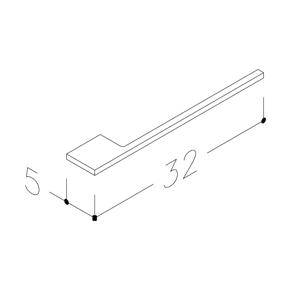 Håndkleholder Korsbakken