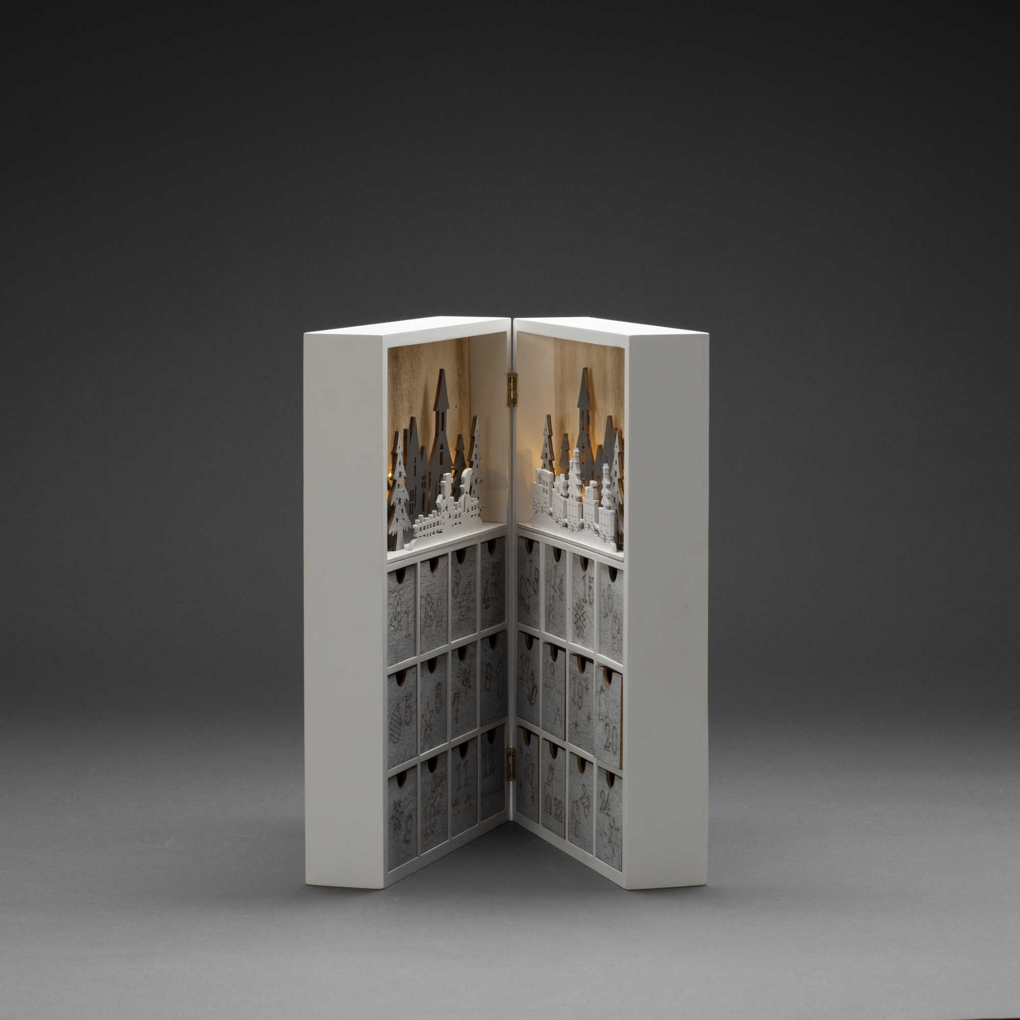 Adventskalender Gnosjö Konstsmide Motiv 8 LED