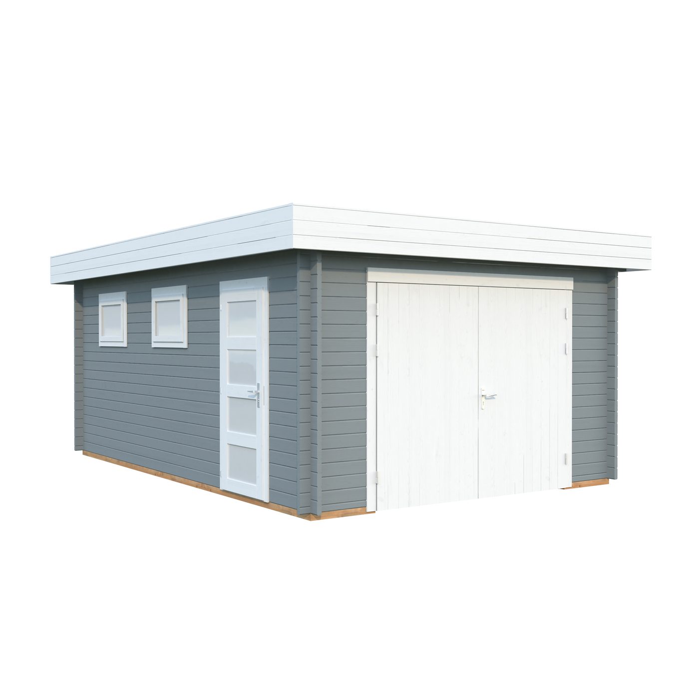 Garasje Palmako Rasmus 19 m2 med Dobbel Treport