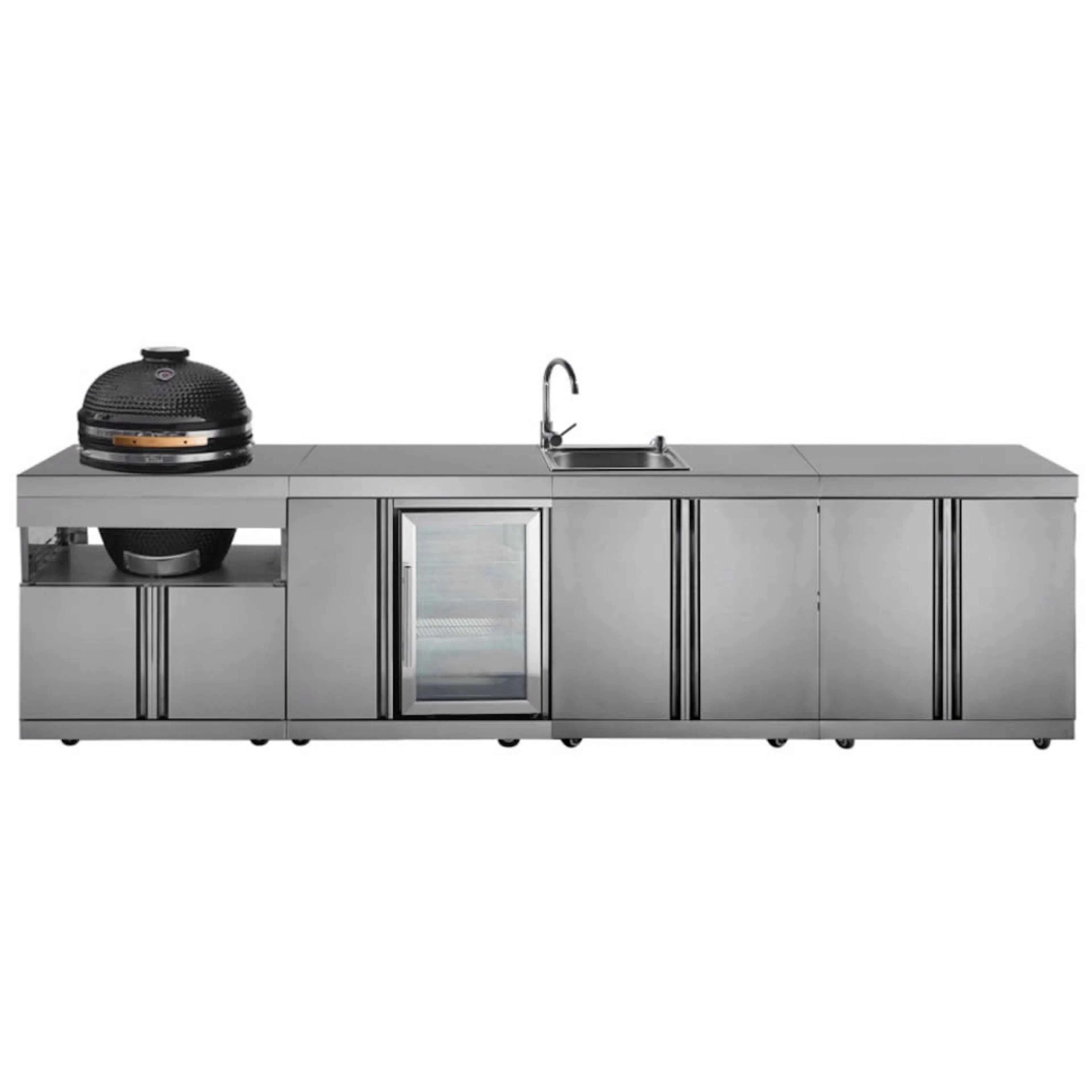 Frittstående Utekjøkken Myoutdoorkitchen Stainless Collection Georgia