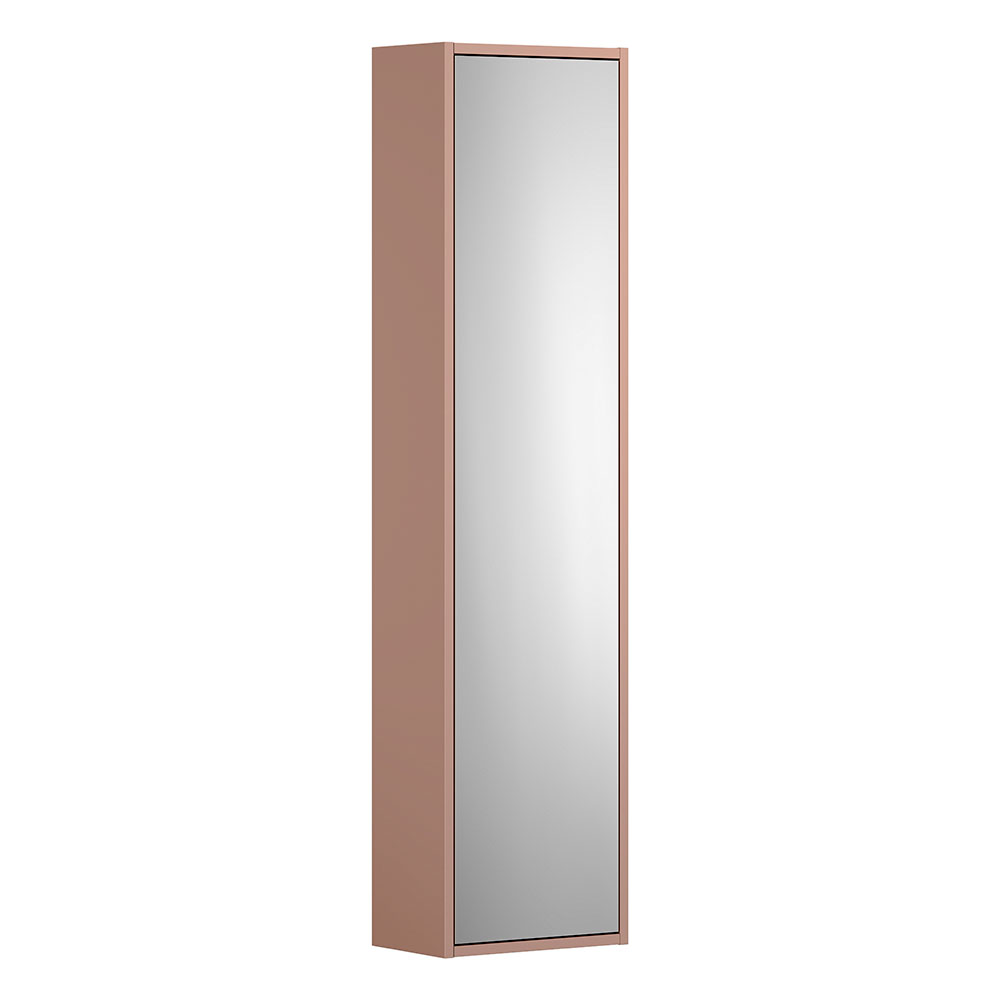 HÖGSKÅP ARTIC SMALL 135X33X20, PEACH Høyskap Bad Gustavsberg Artic Small med Speildør