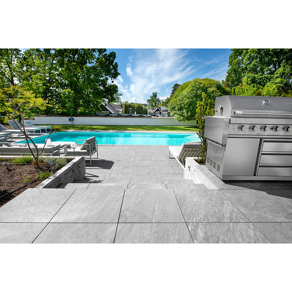 Klinker Bricmate Z Quartzit Grey Poolside/step 59,5x29,1 cm