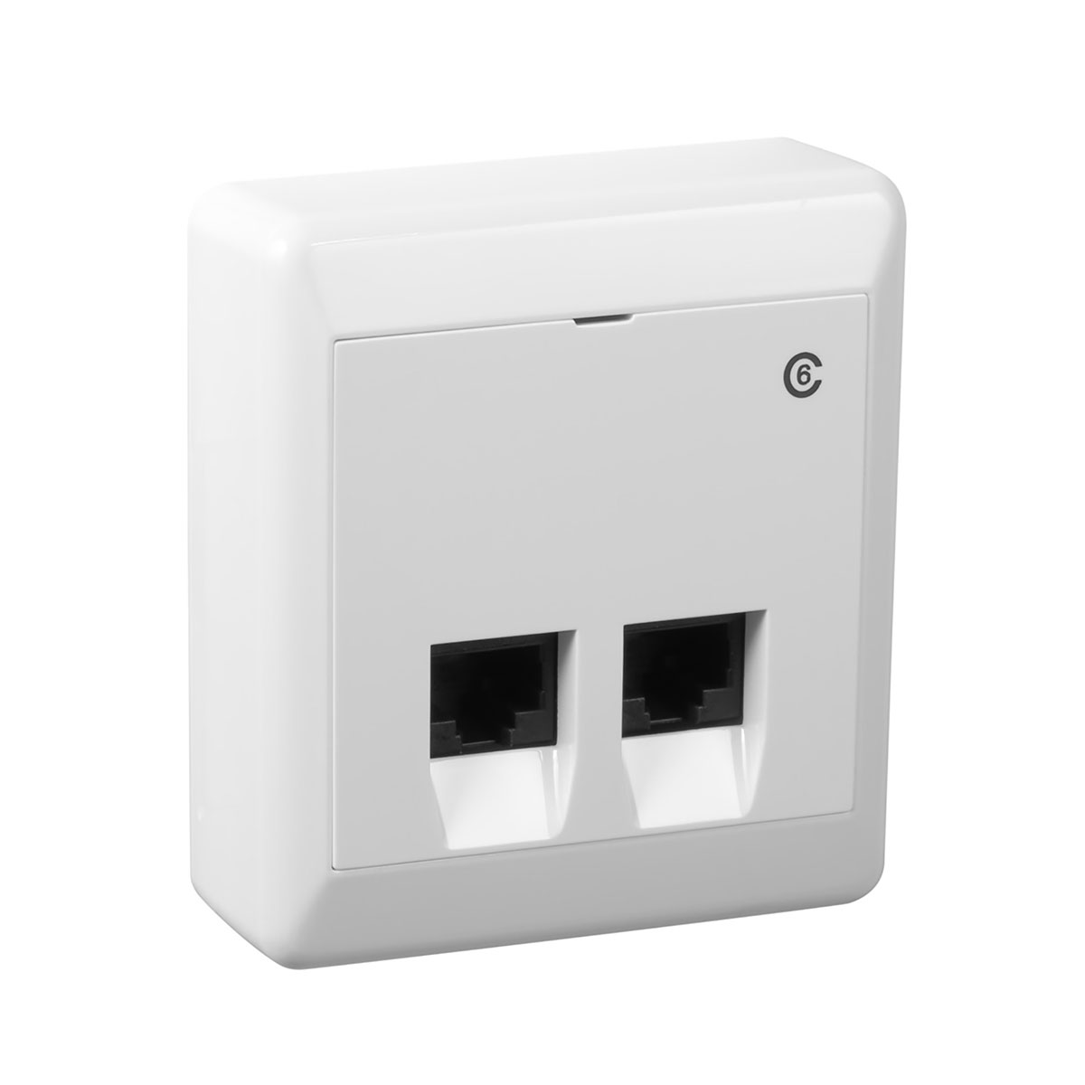Modularuttak Elko 2X8 K6 RS Renhvit