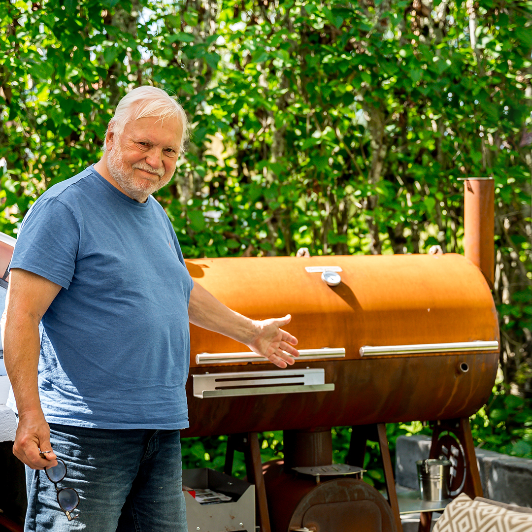 Røykgrill GrillSymbol BBQ Smoky Beast XL