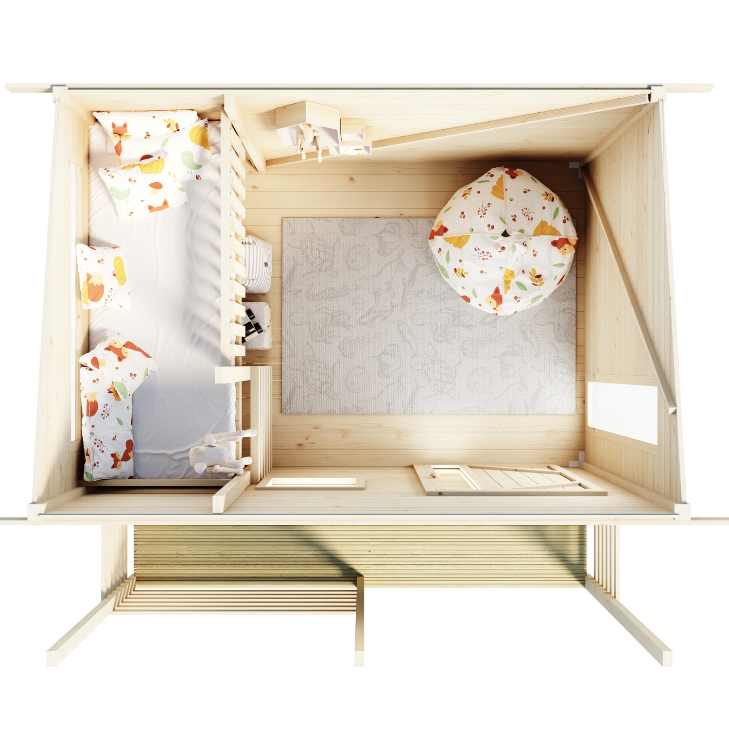 Lekestue Luoman Lillevilla Peukaloinen 3,73 m2