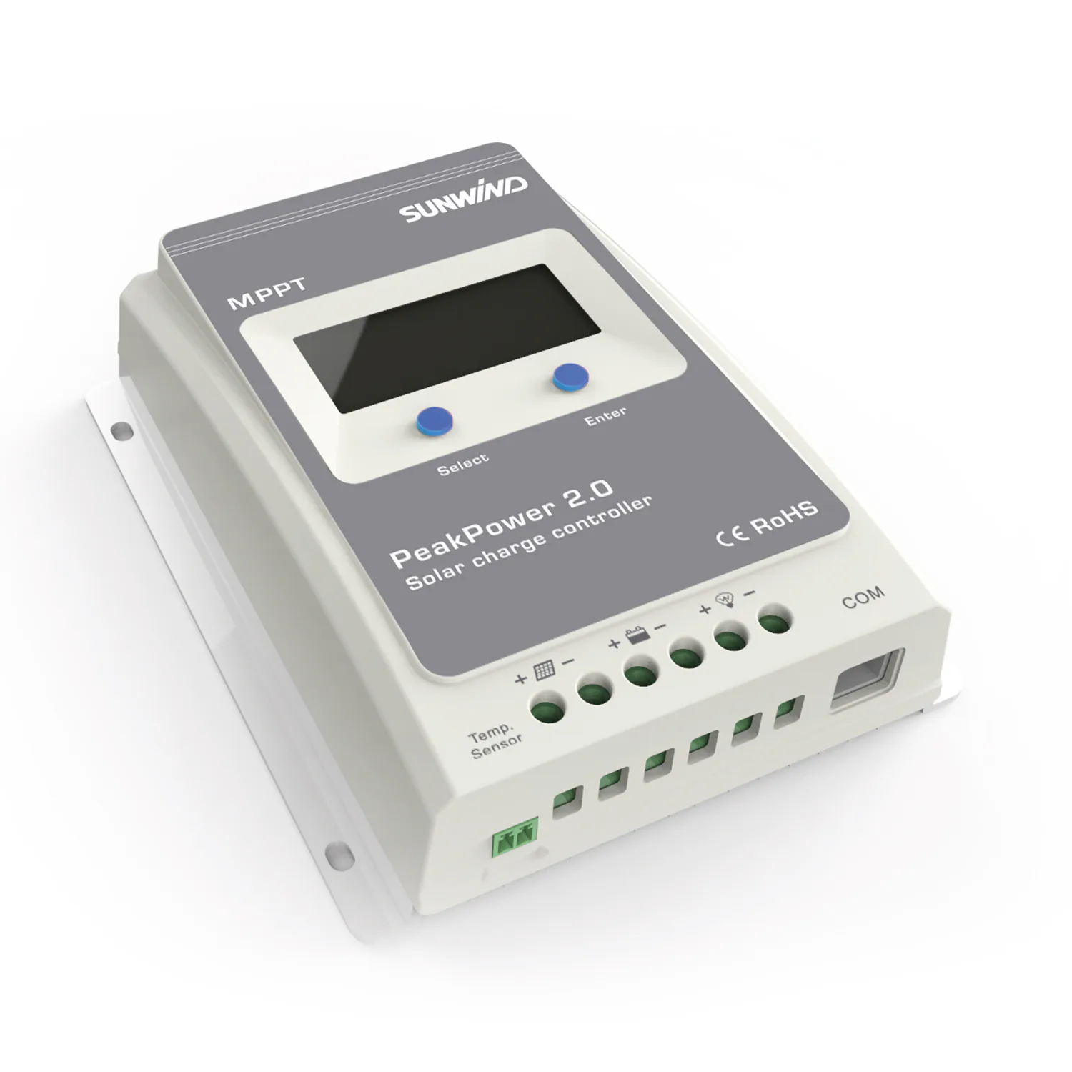Solcelleregulator Sunwind PeakPower MPPT 10A