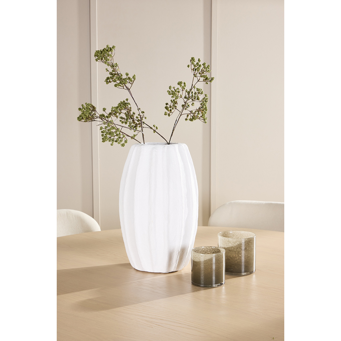 Spisegruppe Venture Home Copenhagen Ø140 cm med 6st Lilja Spisestoler