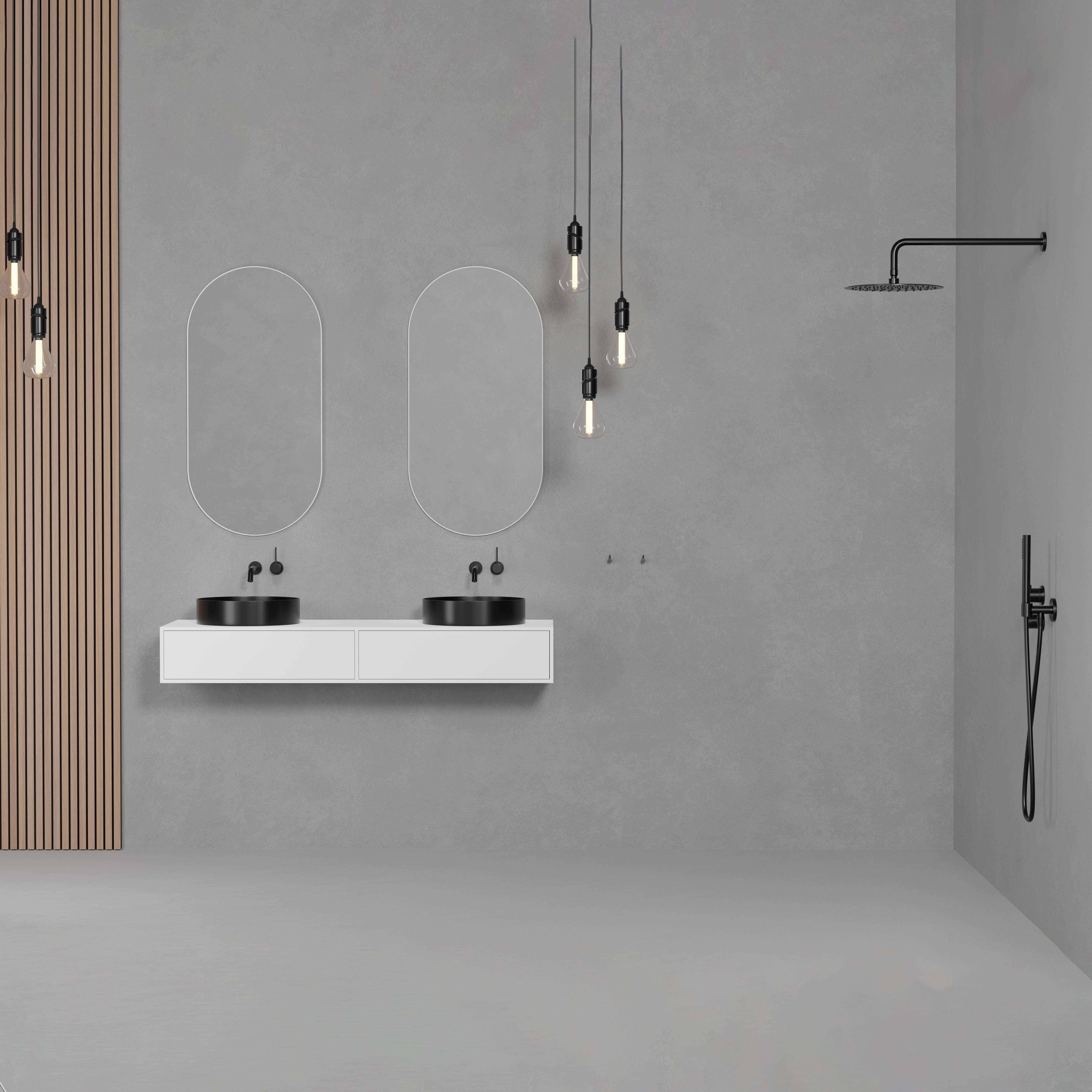 Tvättställsblandare Scandtap Steel Harmonized 1 för Inbyggnad