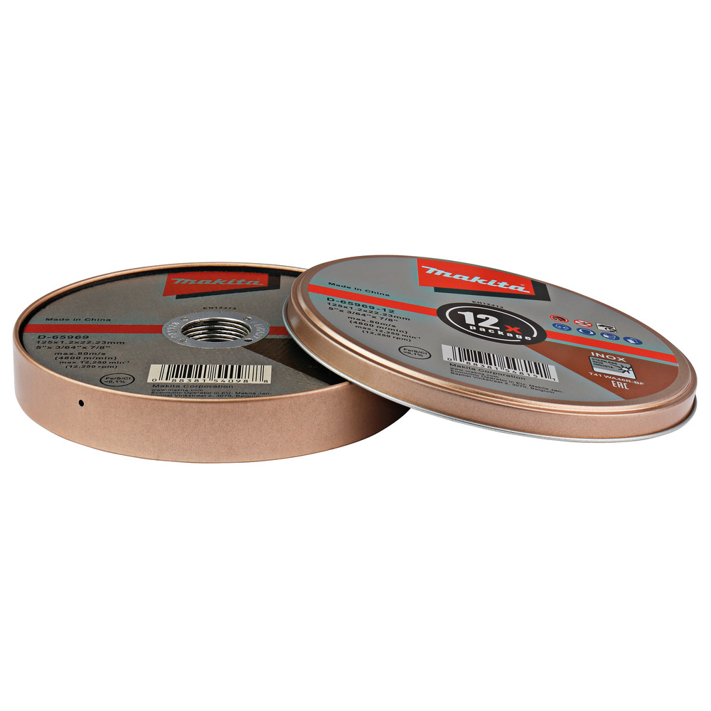 Kappeskive Makita D-65969-12 125 mm 12-pk