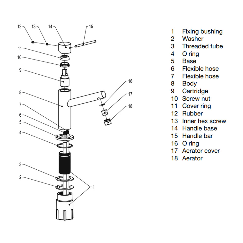 Servantbatteri Scandtap Steel Vector