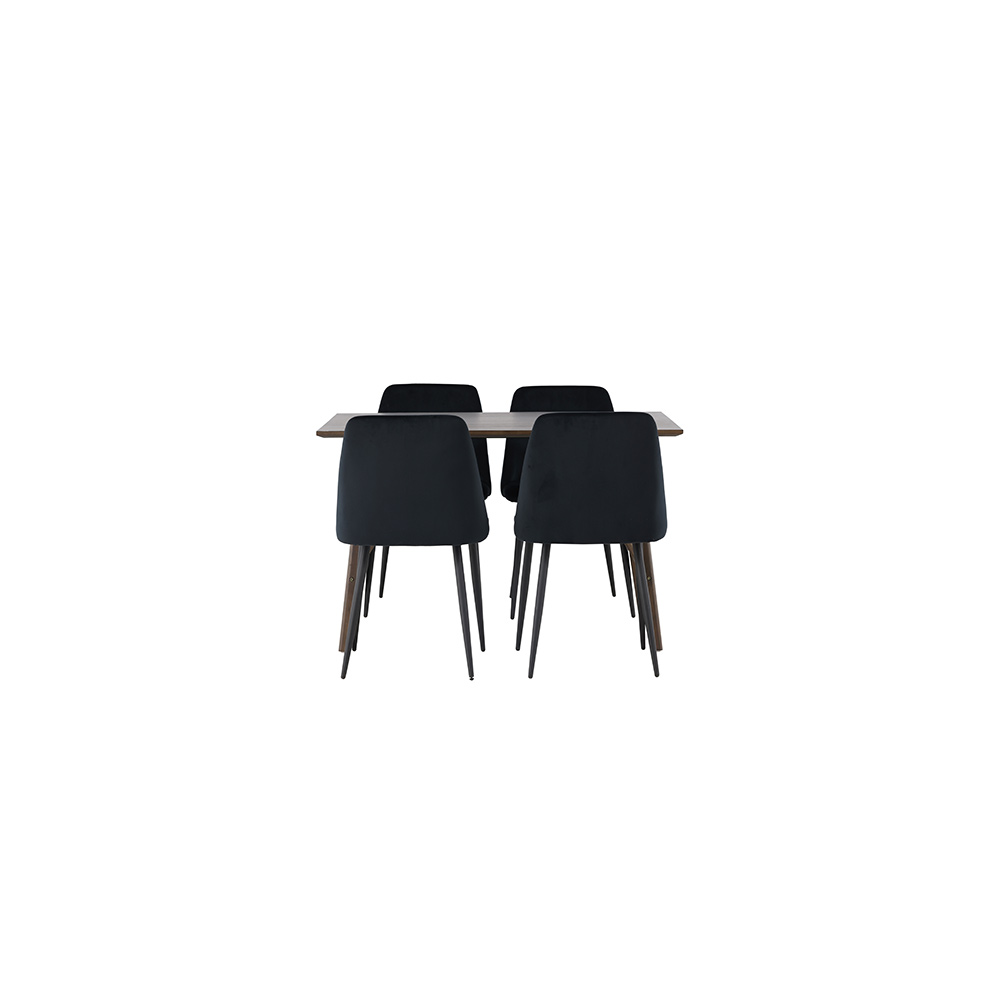 Spisegruppe Venture Home Kaseidon med 4 stk Night Stoler