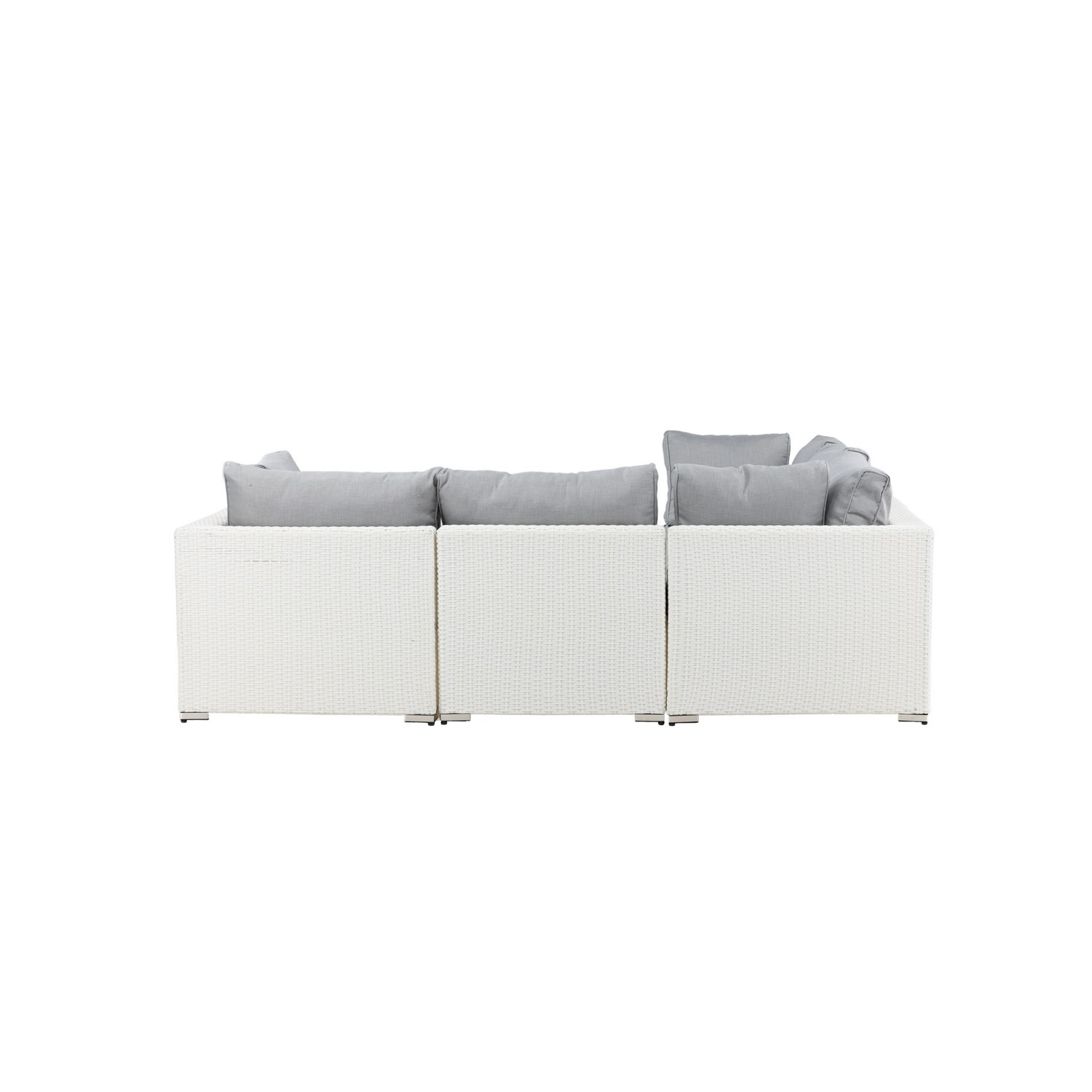 Amazon Modulsoffa 3+2+1 - Vit / grå dyna Hvit