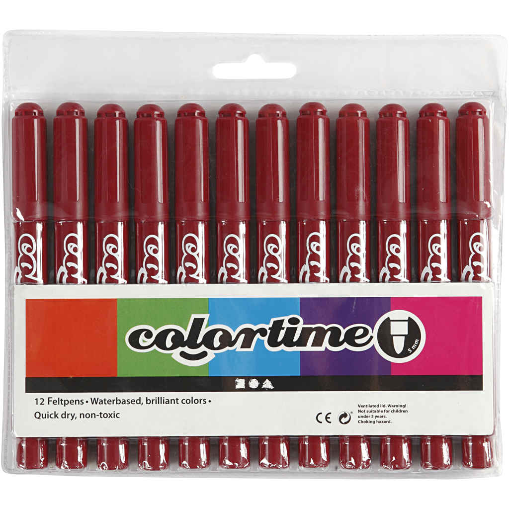 Tusjpenner Creativ Company Colortime Strek 5 mm 1 Pk