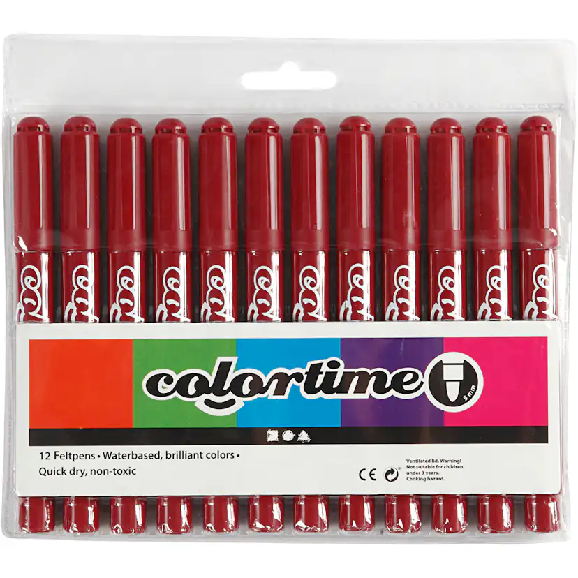 Tusjpenner Creativ Company Colortime Strek 5 mm 1 Pk