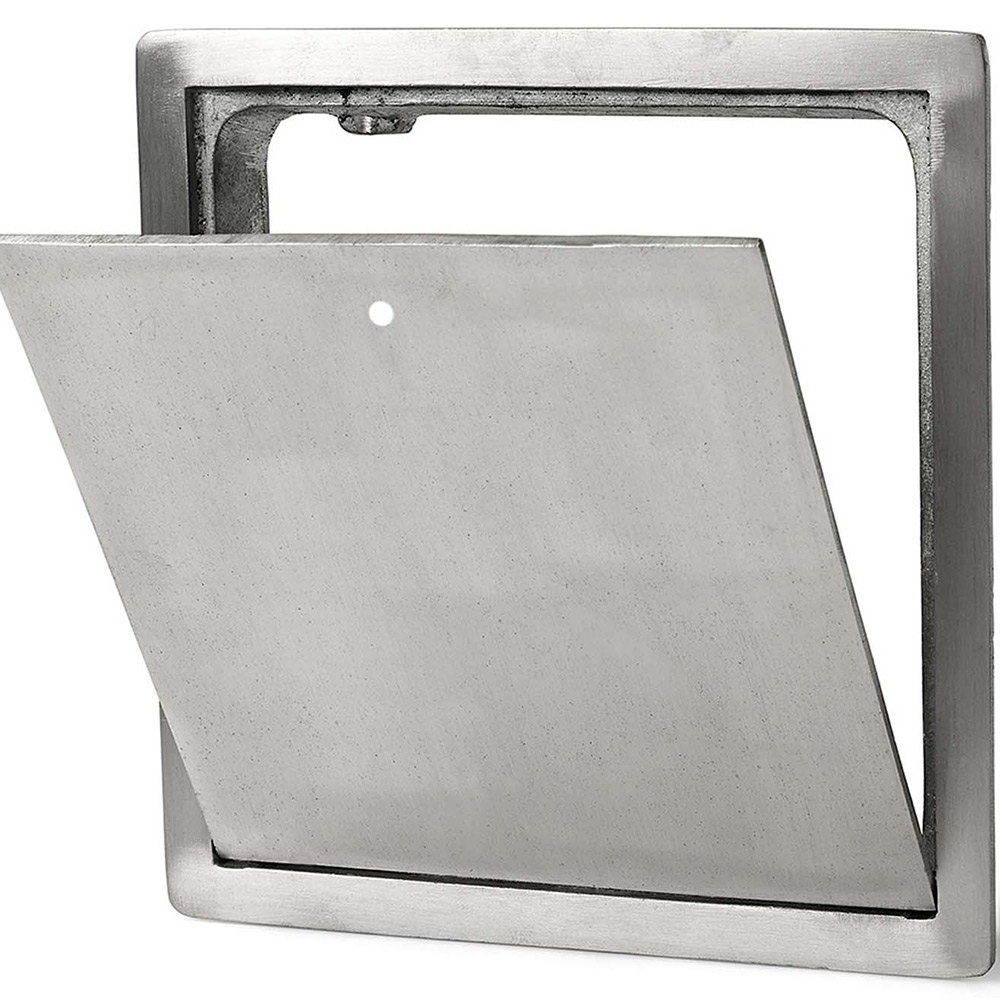 Spjeldventil Bårebo 102 Aluminium 150x150 mm