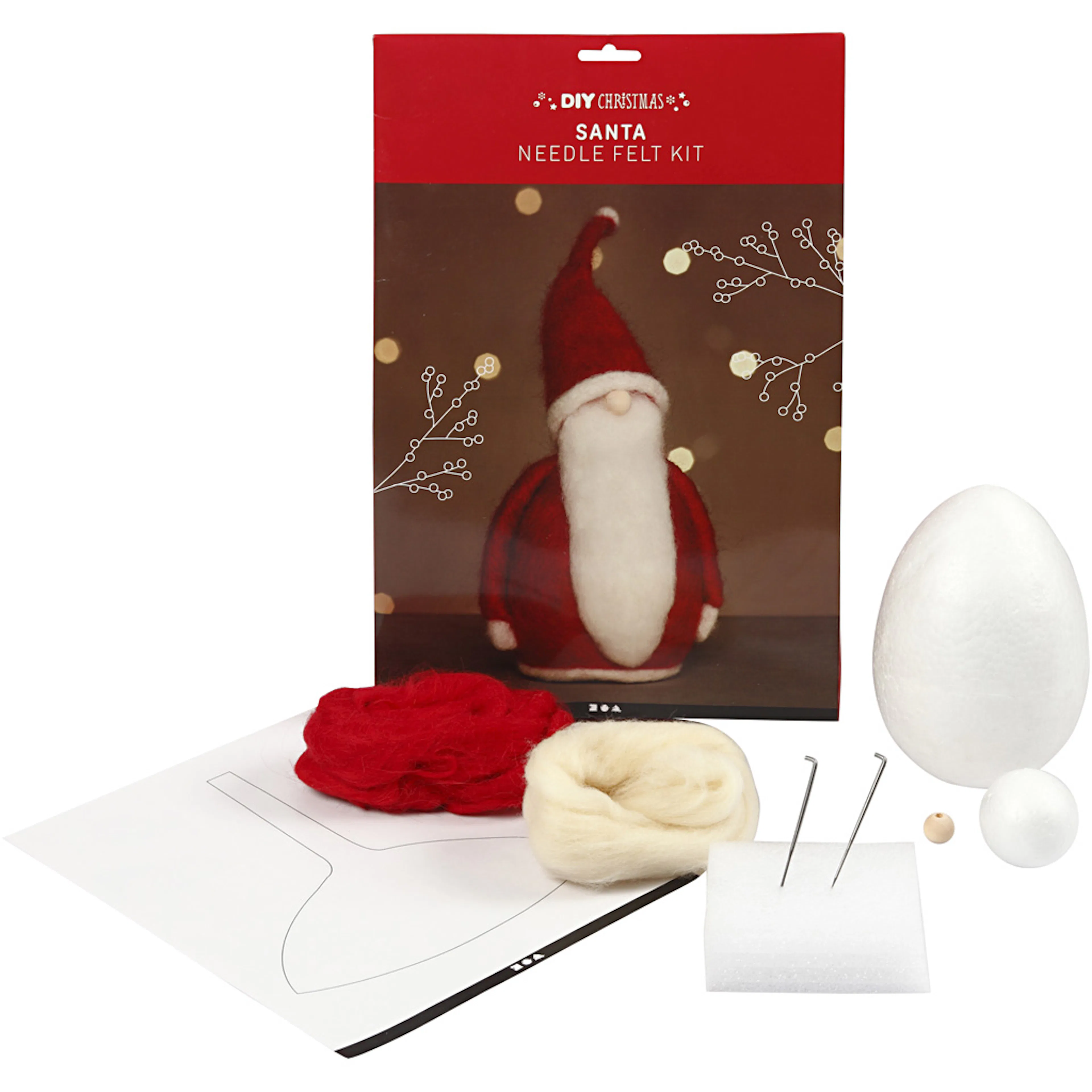 Materiellsett Creativ Company Julenisse 20 cm 1 Stk/1 Pk