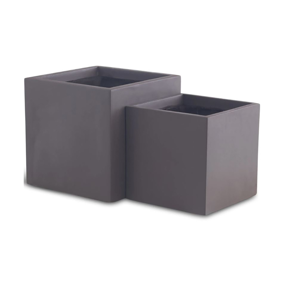 Krukke Lyfco Firkantet Mørkbrun 2-pk