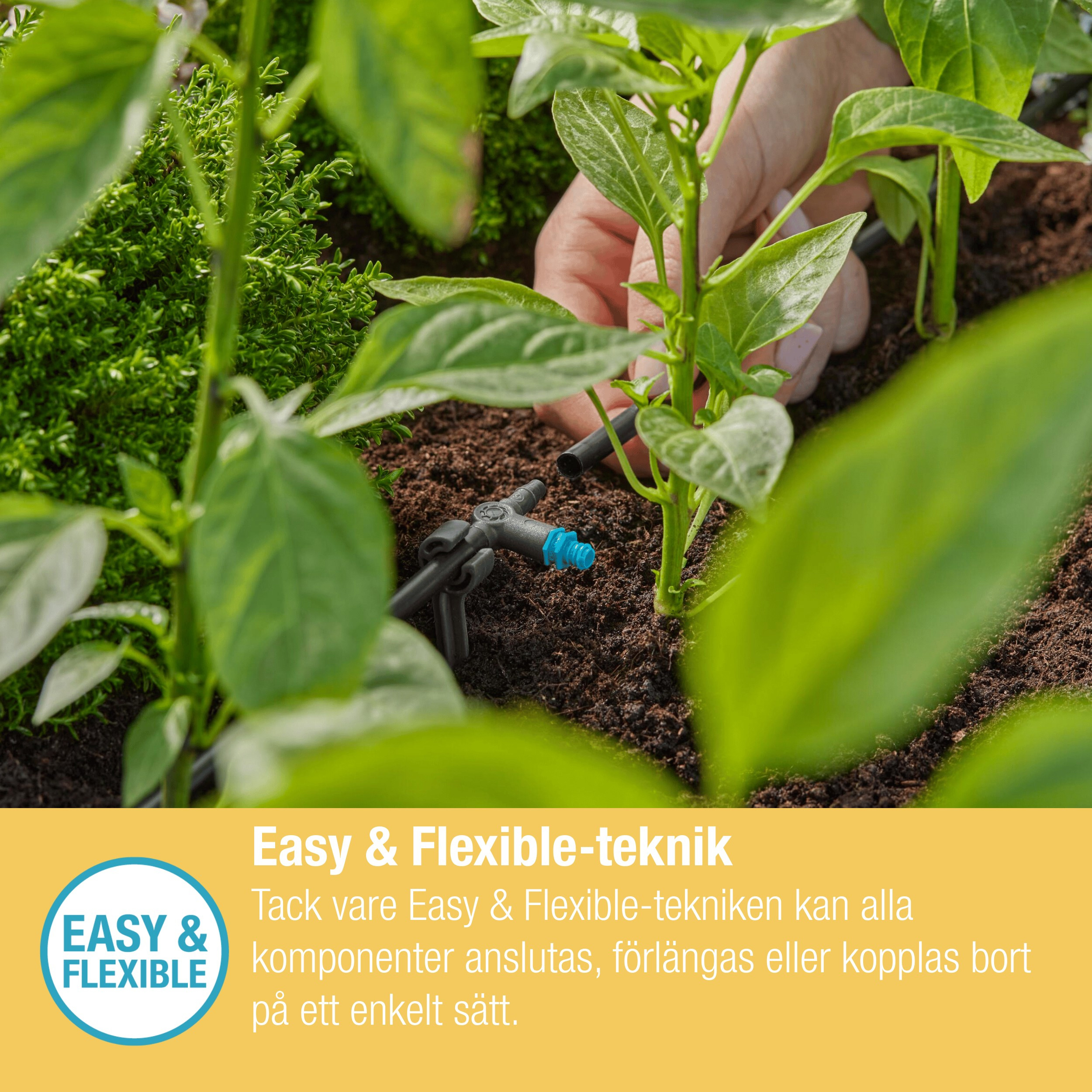 Droppfordeler Gardena Micro-Drip Inline 2 l/h