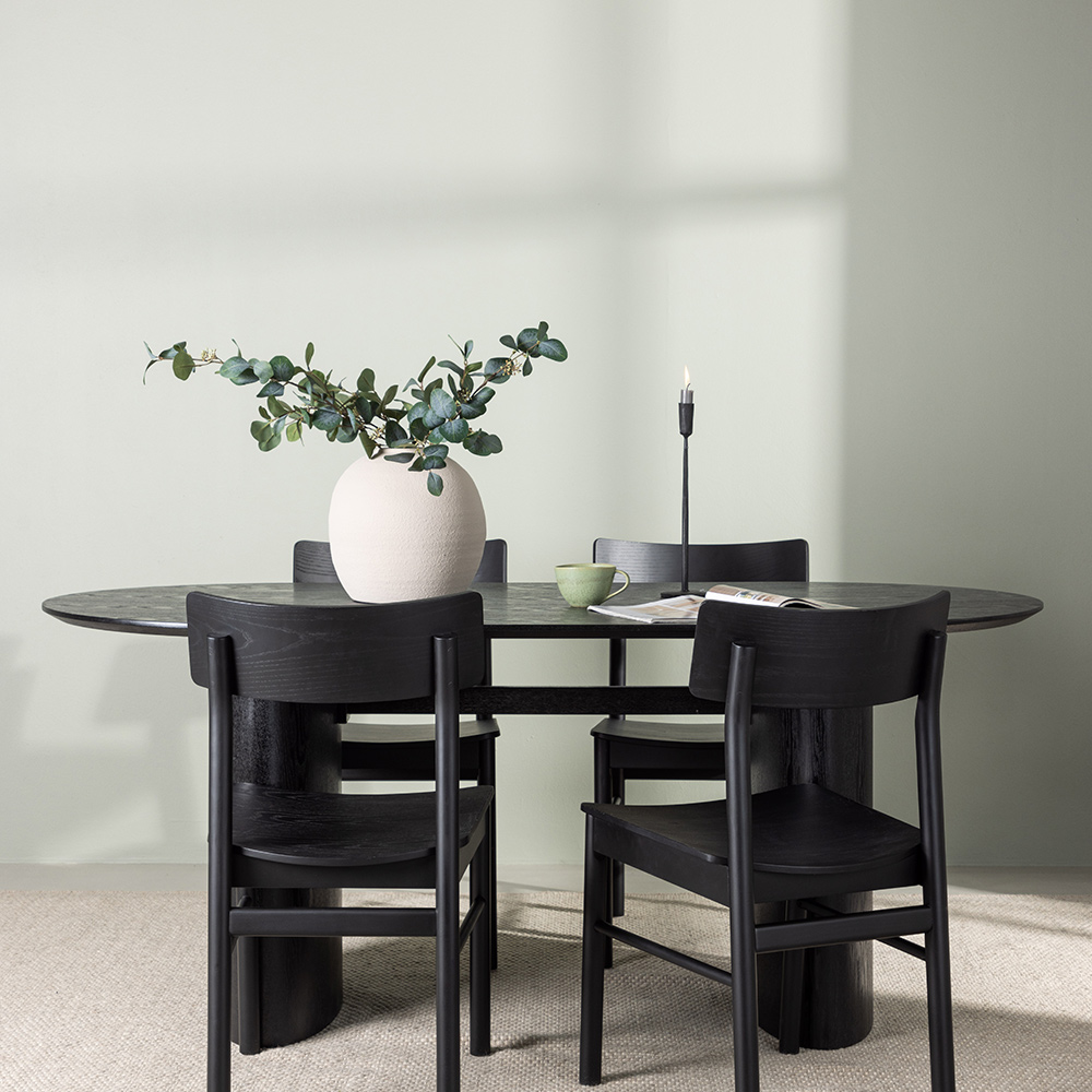 Spisegruppe Venture Home Isolde med 4 stk Montros Stoler