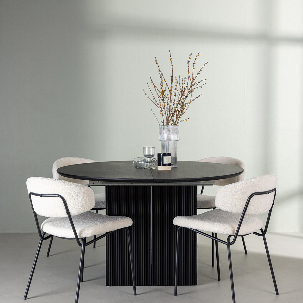 Spisegruppe Venture Home Matilda med 4 Chico Stoler