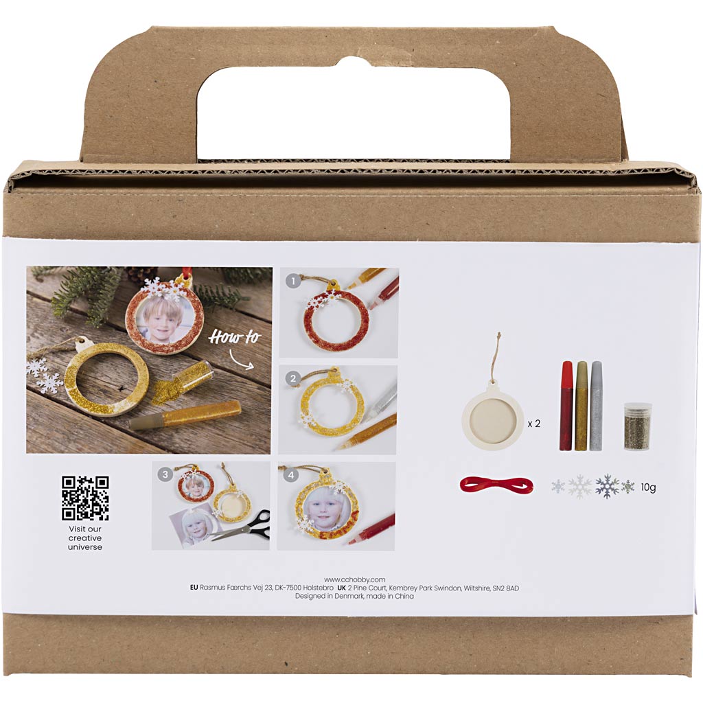 Juldekorasjoner Creativ Company Mini DIY Kit Rammer