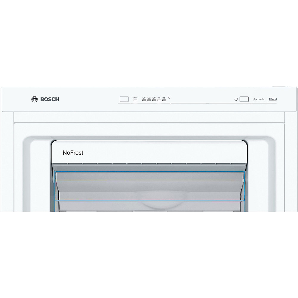 Fryseskap Bosch GSN36CWEV Serie 4 Frittstående Hvit No Frost