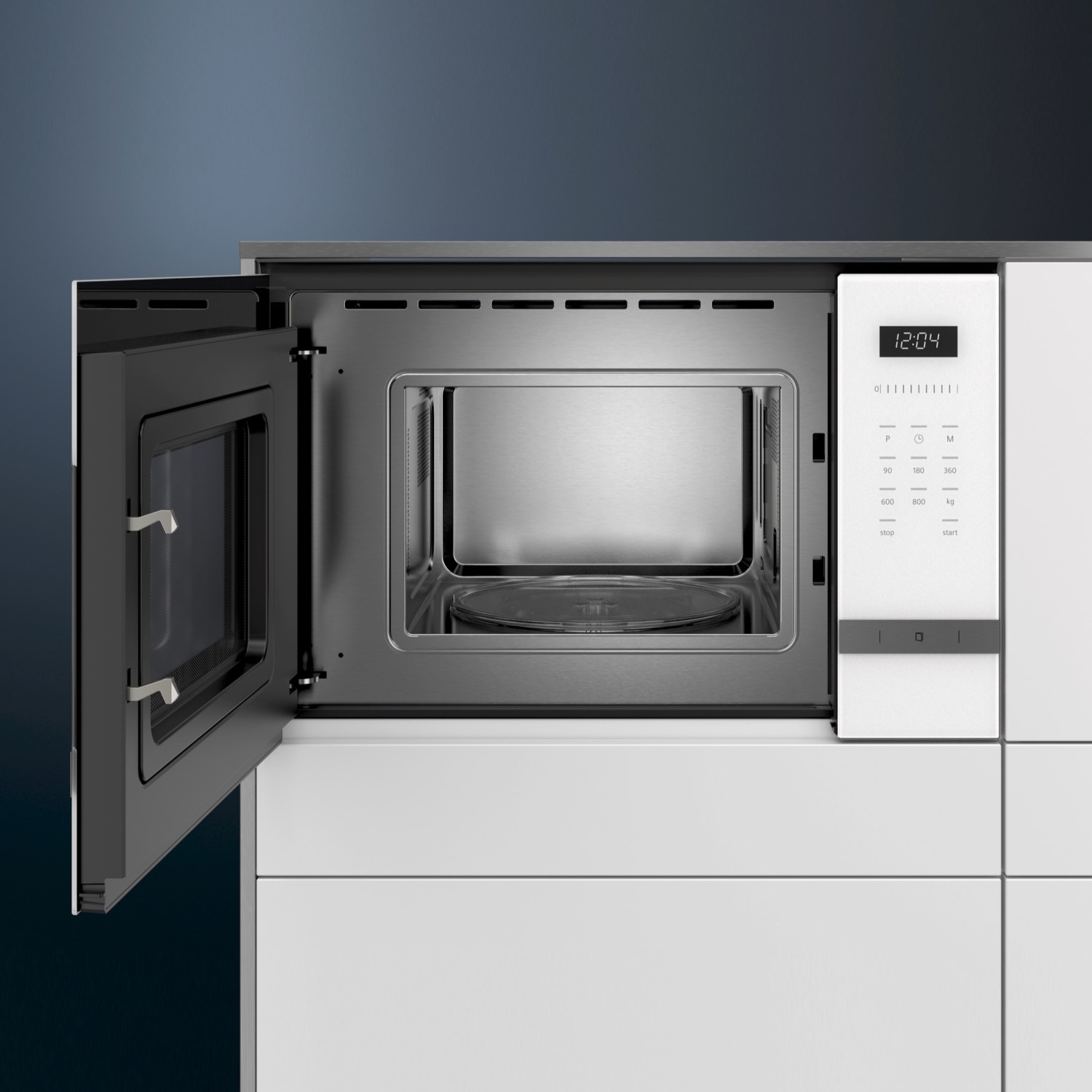 Mikrobølgeovn Siemens iQ500 BF525LMW0 Vit