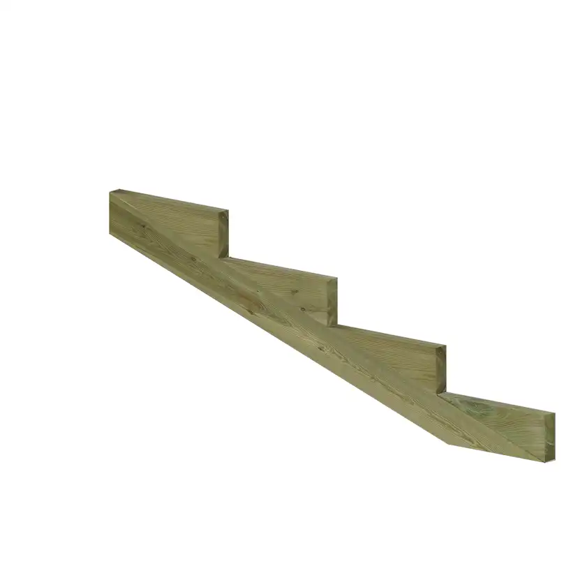 Trappevange PLUS Trinndybde 39 cm 4-Trinn uten Beslag