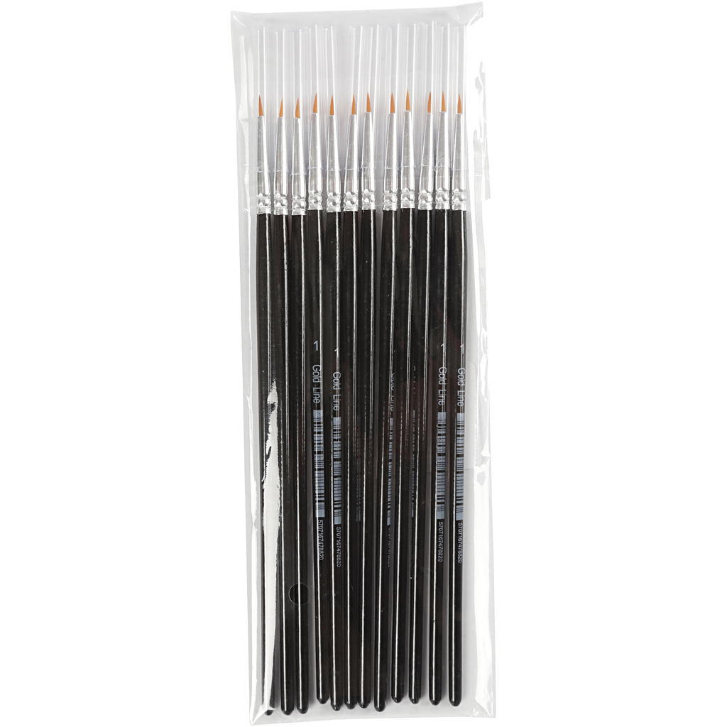 Pensler Creativ Company Gold Line Rund Nr 1 12 stk/1 Pk
