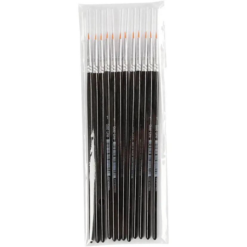 Pensler Creativ Company Gold Line Rund Nr 1 12 stk/1 Pk