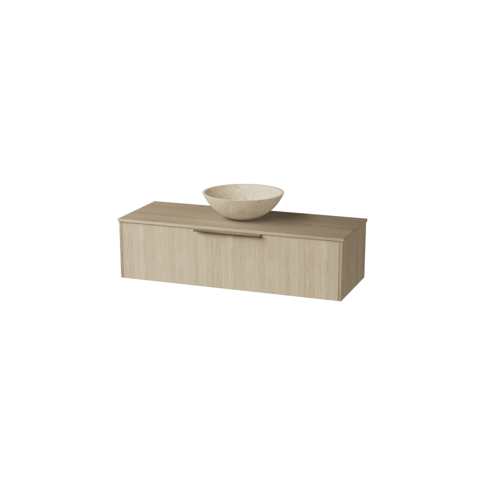 Servantskap FOSSBAD New Block B120 for Benkeplate og Servant
