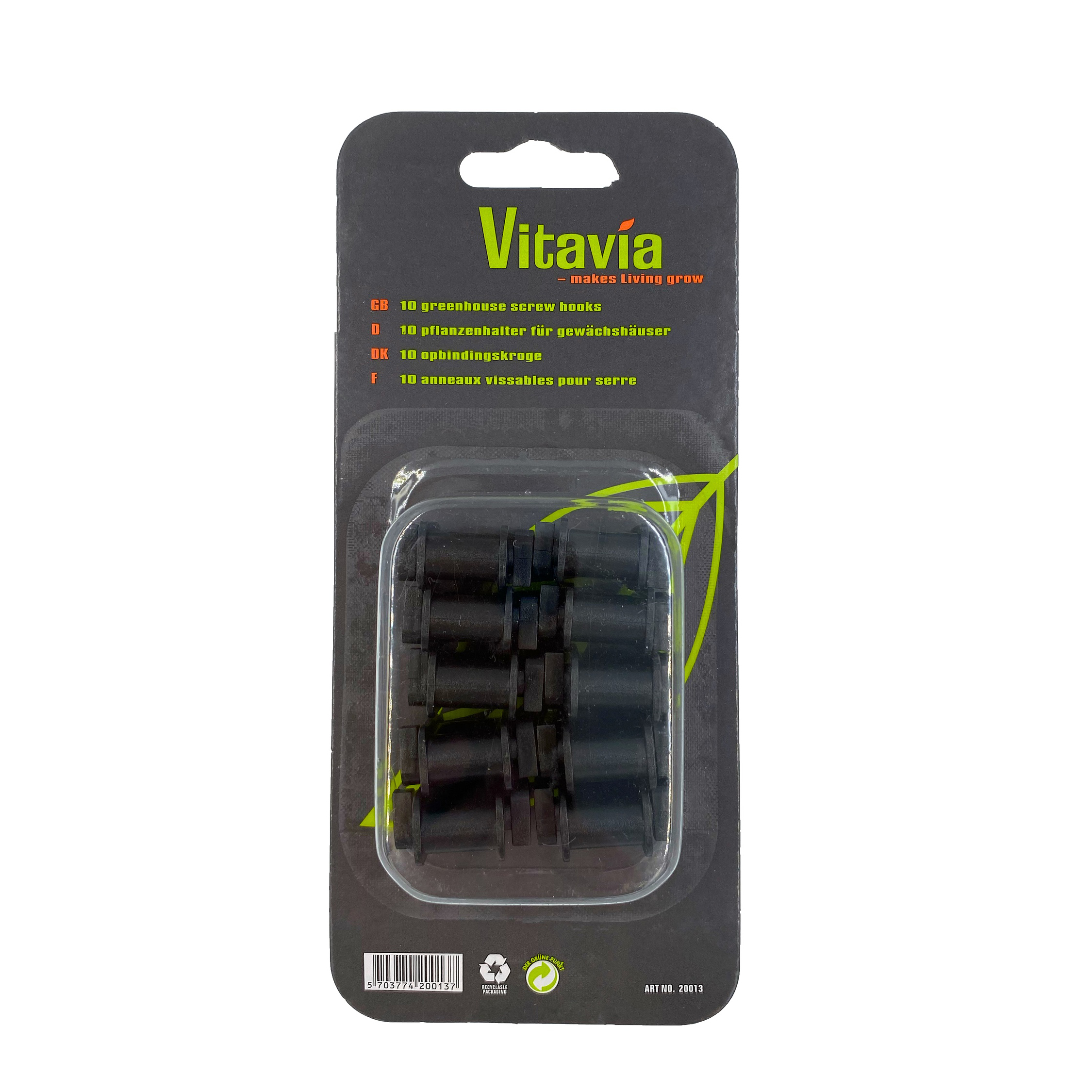 Oppbindingskrok Vitavia 10 stk