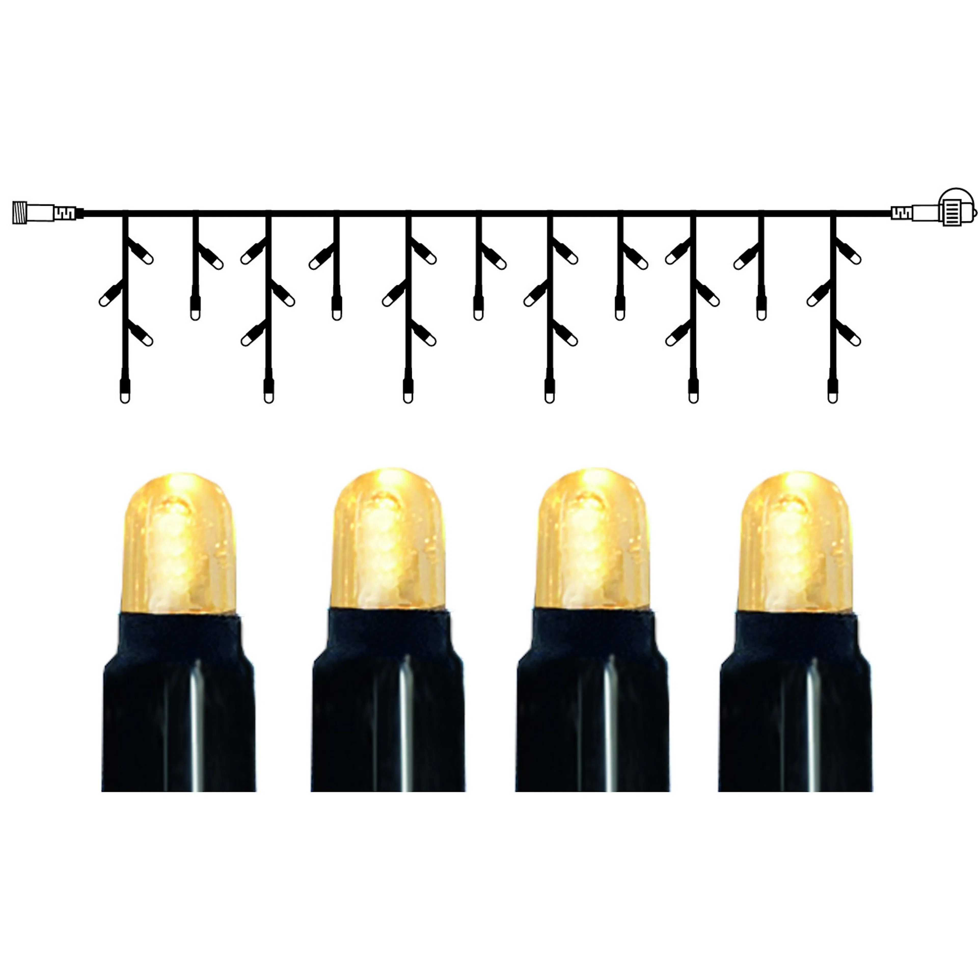 Istappsslinga Extra System LED 50L Varmhvit
