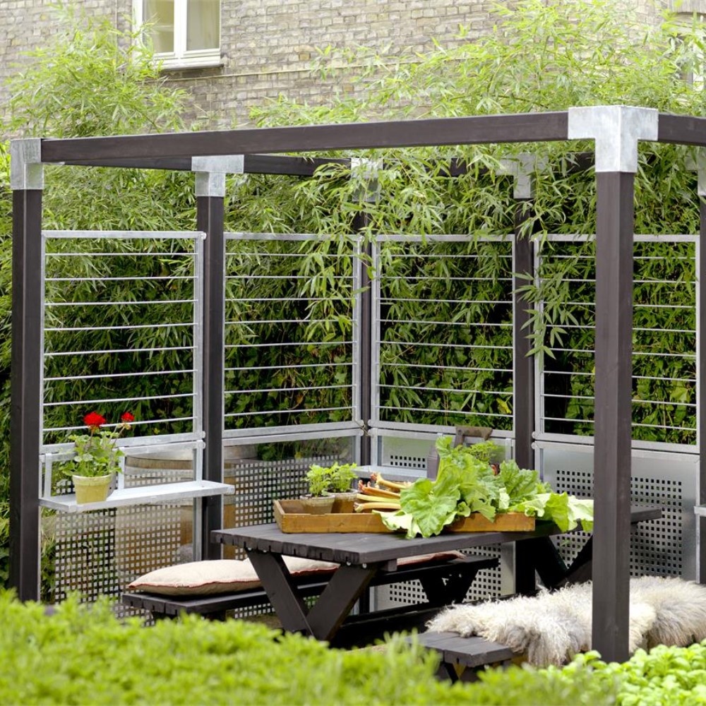 Leveggmodul PLUS Cubic Stål 90x90 cm