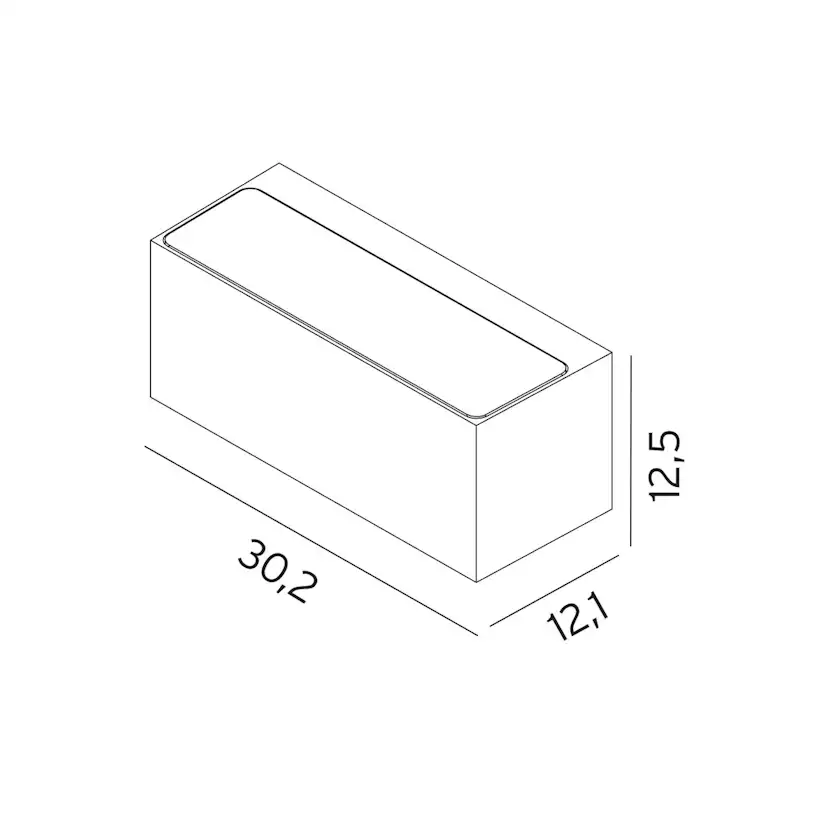 Veggarmatur Norlys Asker 5104 Stor