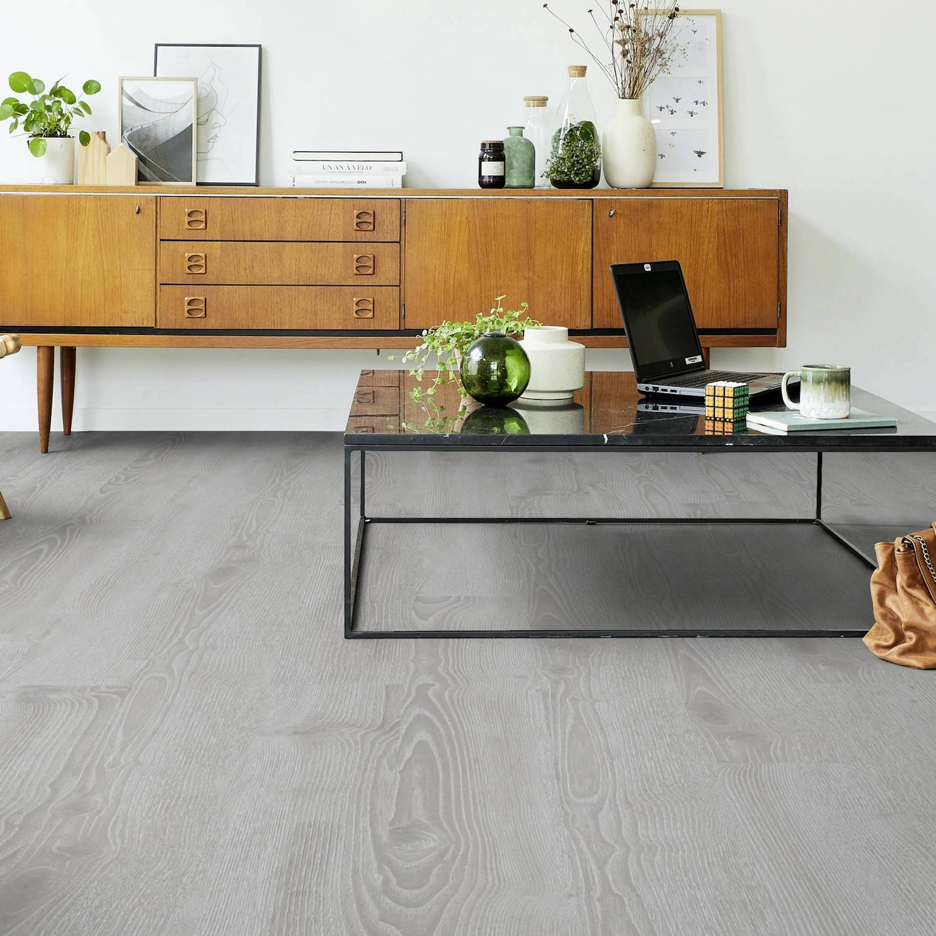 Vinylgulv Tarkett iD Inspiration 55 Scandinavian Oak Medium Grey