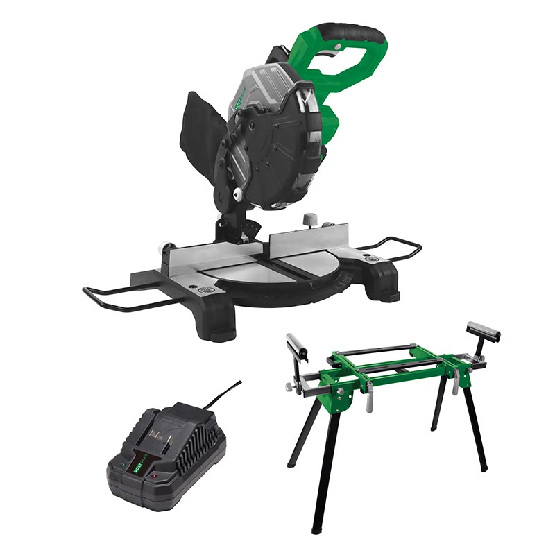 Kapp- og Gjærsag Voltgear 20V Børsteløs Batteri 4Ah Lader og Bord