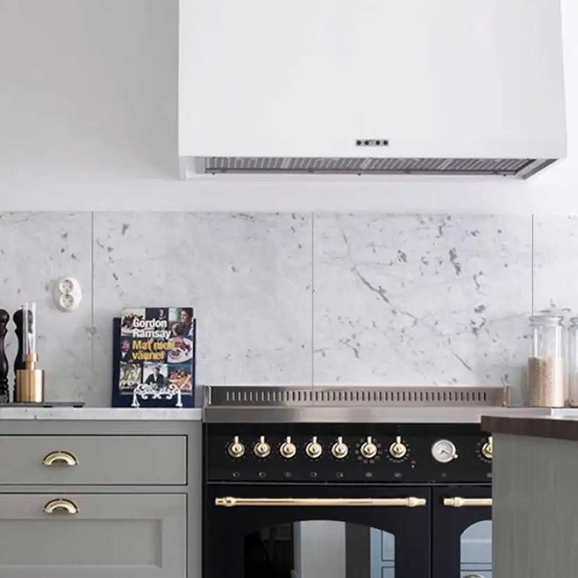 Marmor Arredo Bianco Carrara C Honed Hvit 31x31 cm