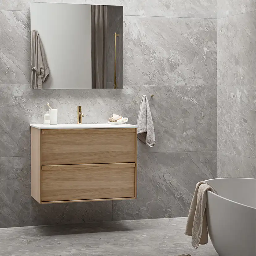 Klinker Bricmate M612 Marais Light Grey 60x120 cm