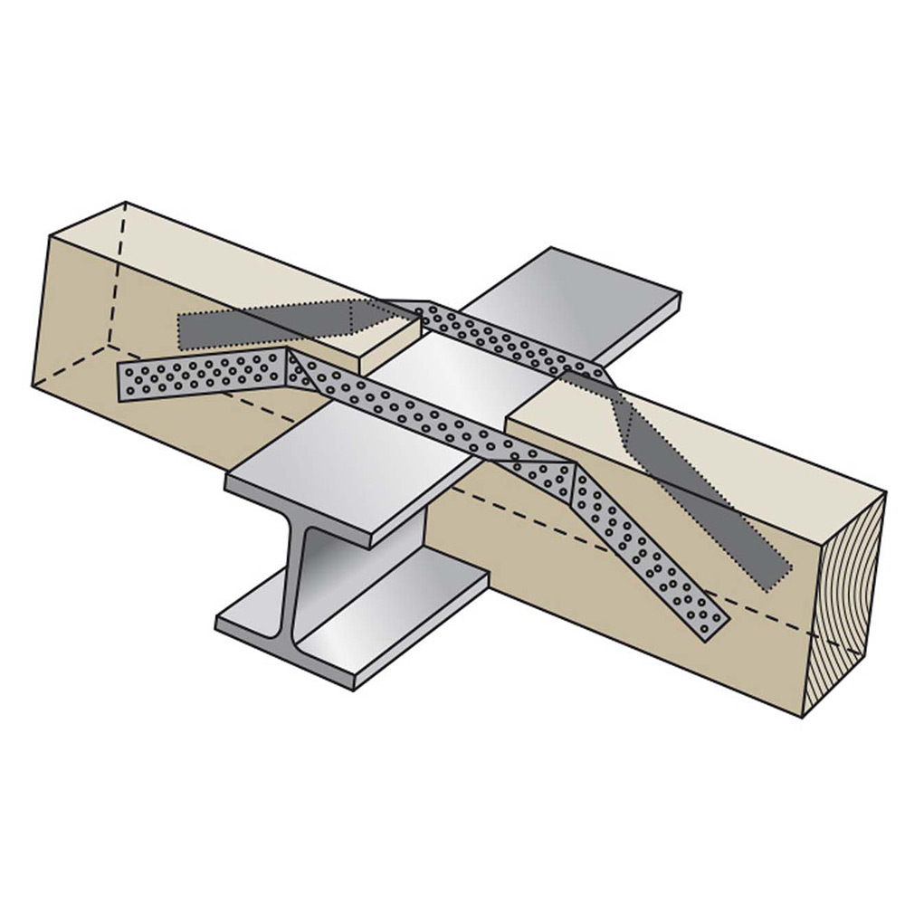 Bjelkestropp FAST JS 40x800x2,0 mm