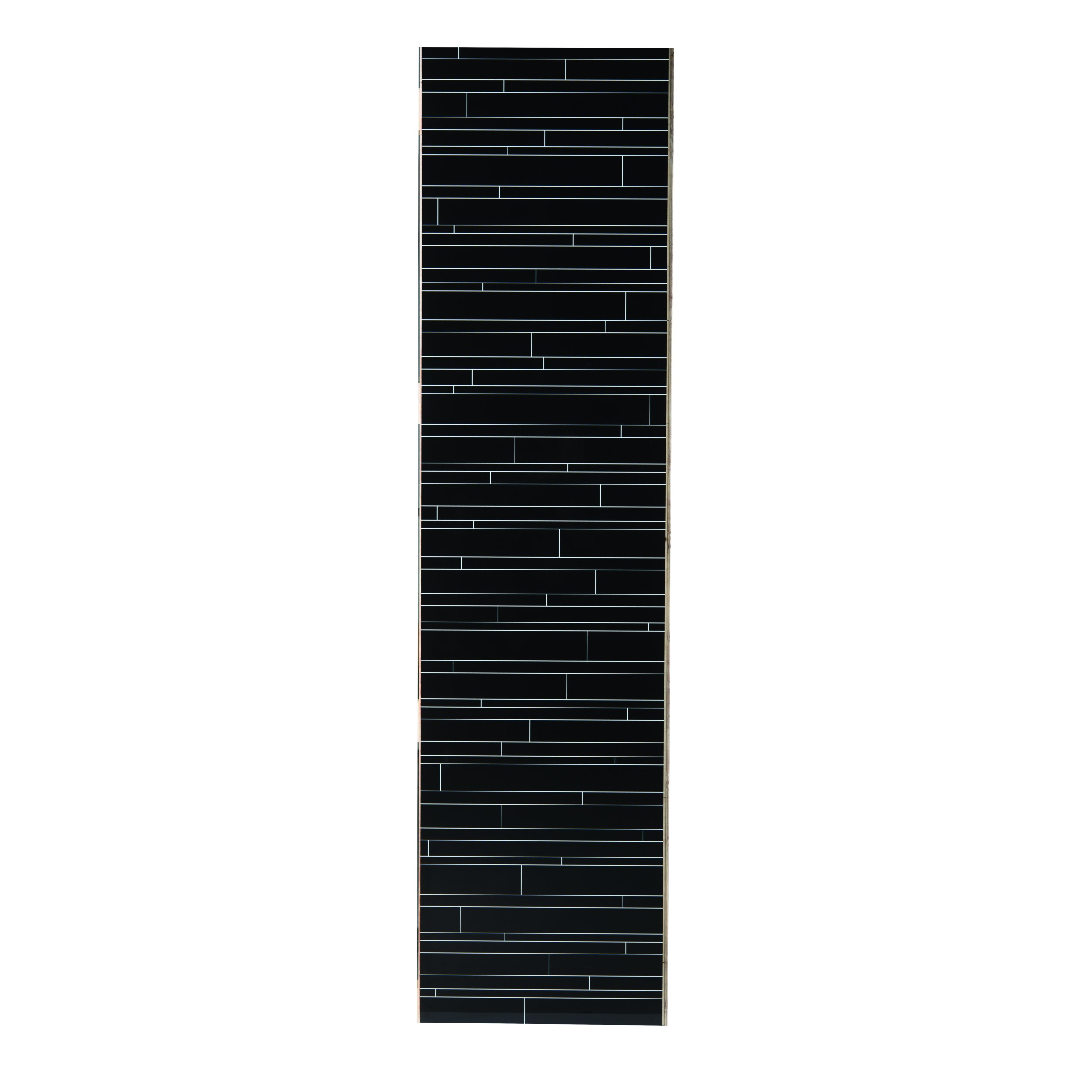 Baderomspanel Fibo 2124-M99 Black Gloss