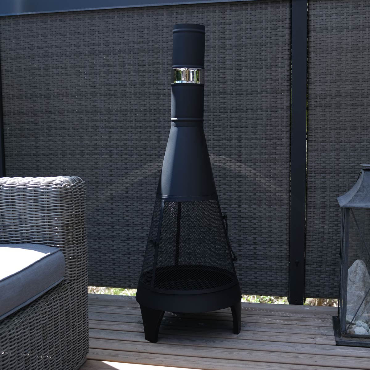 Utepeis Limousin Chiminea 126 cm