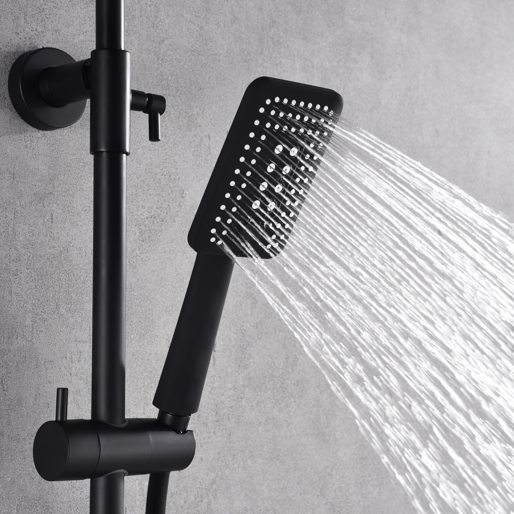 Takduschset Bathlife Välla med Badkarsblandare