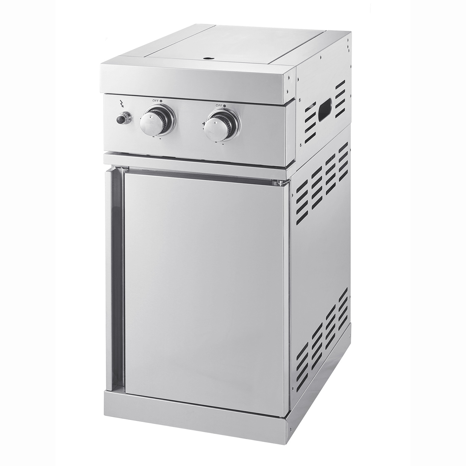 Modul med doble sidebrennere MyOutdoorKitchen Stainless Collection